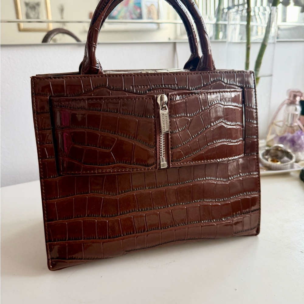 Brandon Blackwood Medium Kuei | Brown Croc Print